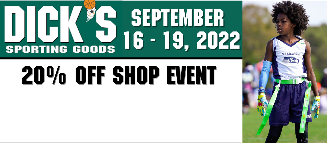 Save 20% at DICK's Sporting Goods